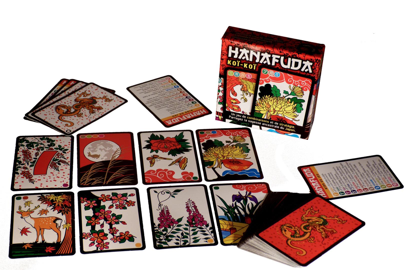 Boite de Hanafuda Koï-Koï