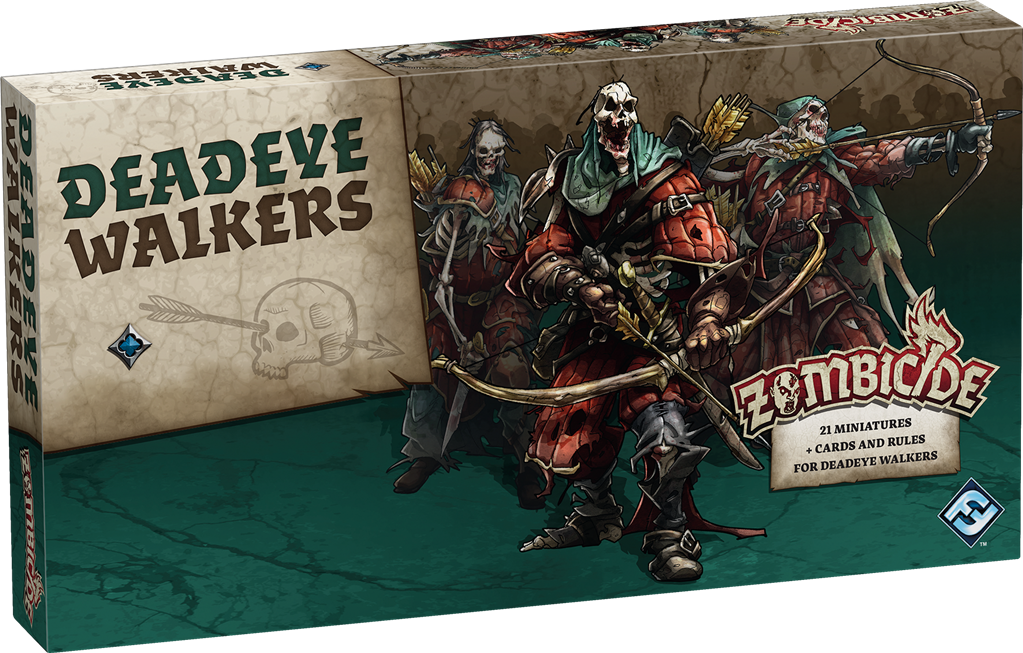 Boite de Zombicide Black Plague - Deadeye Walkers