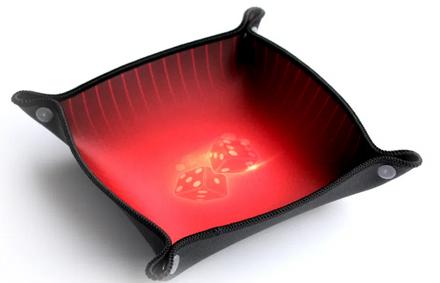 Boite de Piste de dés - Rubis (21 x 21 cm)