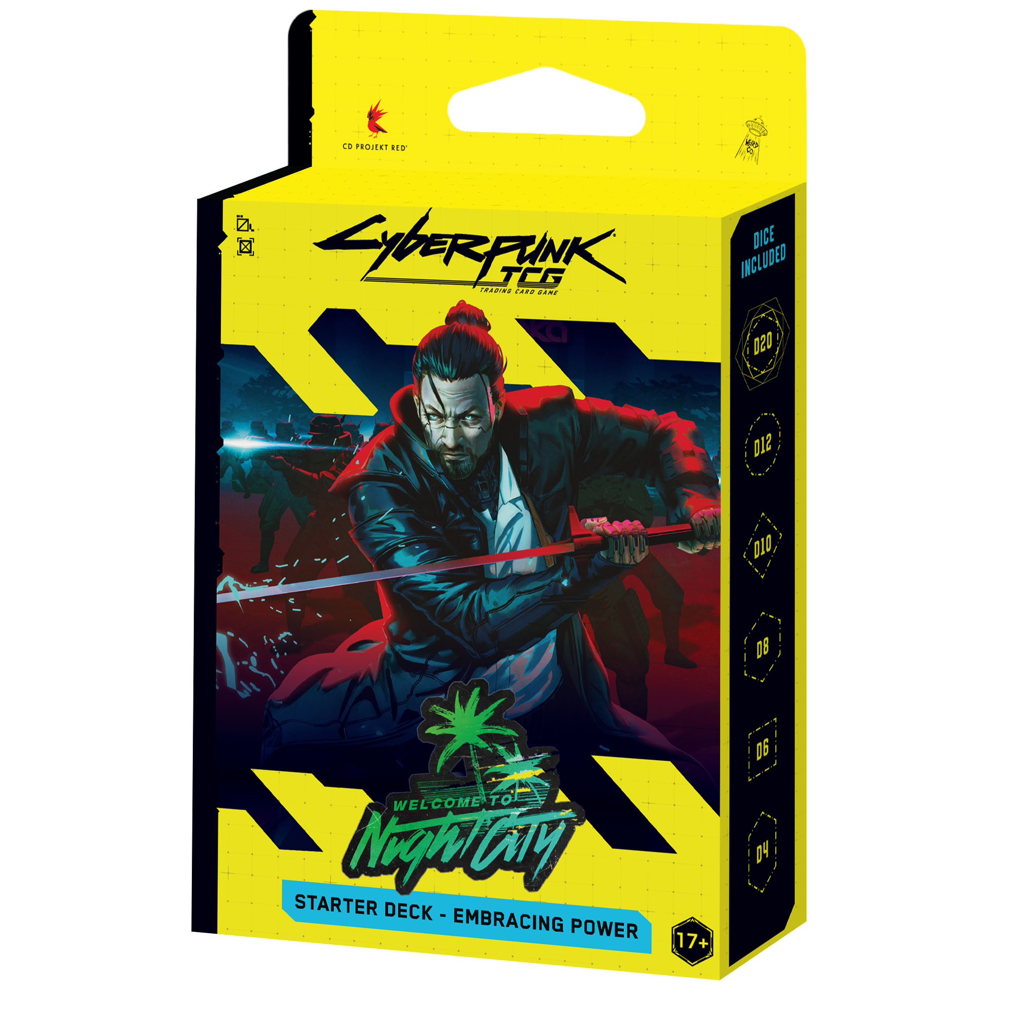 Boite de Starter Deck Cyberpunk TCG - WNC : Welcome To Night City - Embracing Power