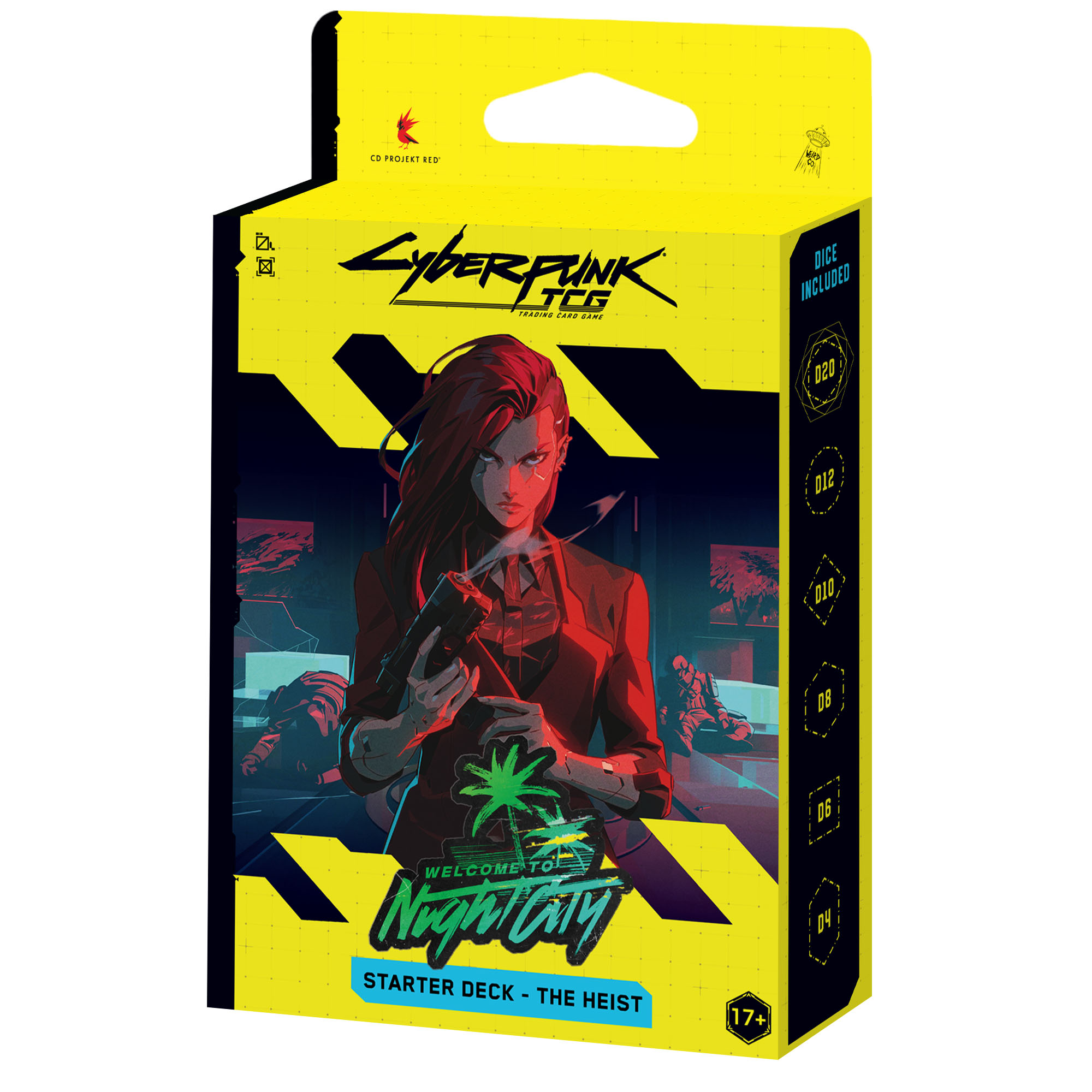 Boite de Starter Deck Cyberpunk TCG - WNC : Welcome To Night City - The Heist