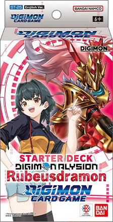 Boite de Starter Deck Digimon Card Game - ST-25 : Rubeusdramon