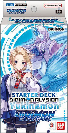 Boite de Starter Deck Digimon Card Game - ST-26 : Yukinamon