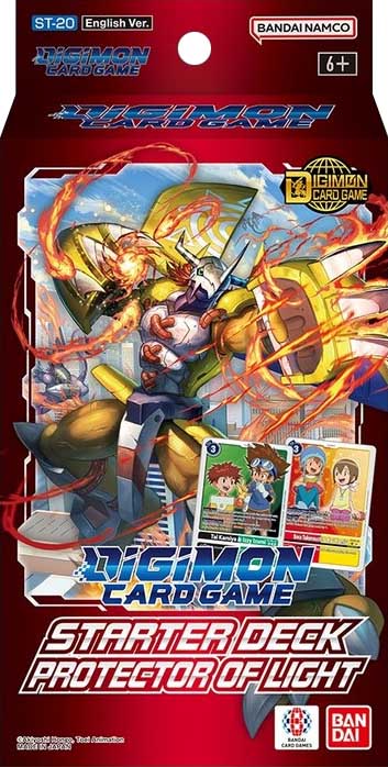 Boite de Starter Deck Digimon Card Game - ST20 : Protector Of Light