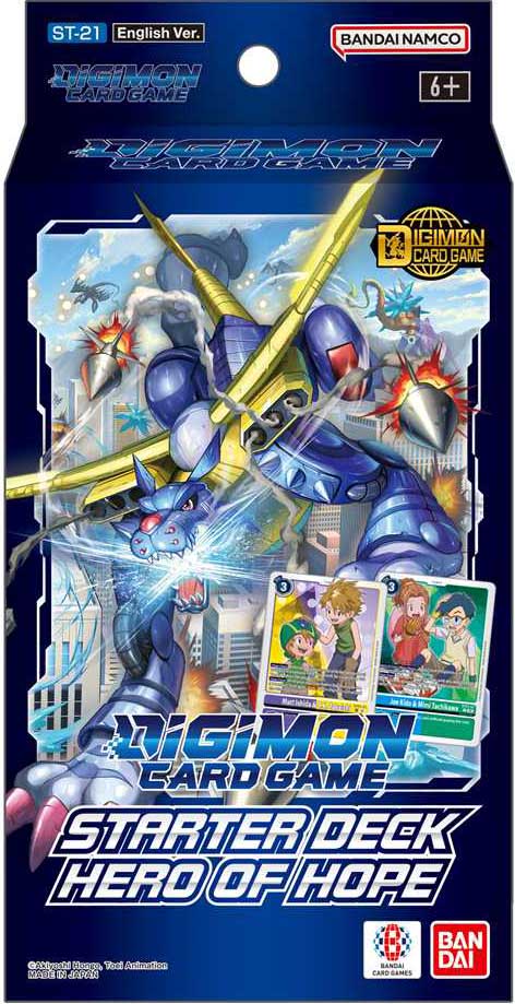 Boite de Starter Deck Digimon Card Game - ST21 : Hero Of Hope