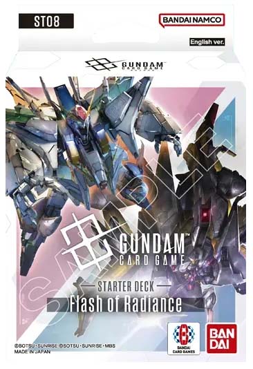 Boite de Deck de Démarrage Gundam Card Game - ST08 : Flash of Radiance