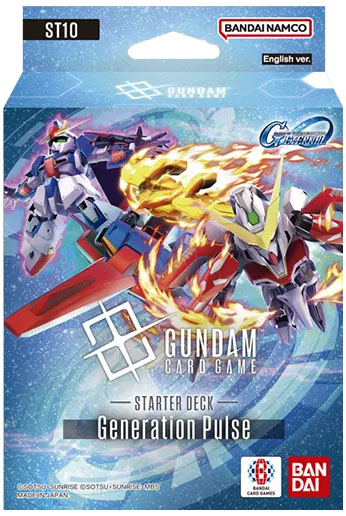 Boite de Deck de Démarrage Gundam Card Game - ST10 : Generation Pulse