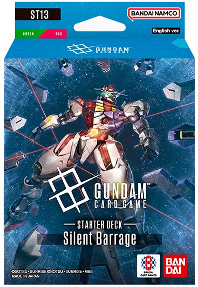 Boite de Deck de Démarrage Gundam Card Game - ST13 : Silent Barrage