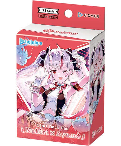 Boite de Deck de Démarrage hololive Official Card Game - hSD02e : Red Nakiri Ayame