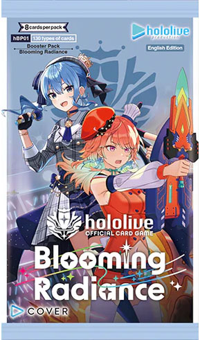 hololive blooming radiance english booster box Card Game Edition Please kindly verify with your customs if you have any concerns hololive Official Card Game Booster