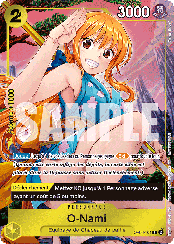 OP06-101 (V.6) | O-Nami [FRA]