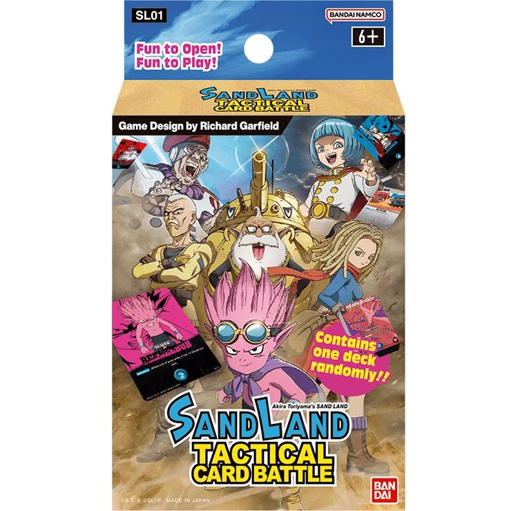 Boite de Deck Sand Land  - SL01 : Tactical Card Battle