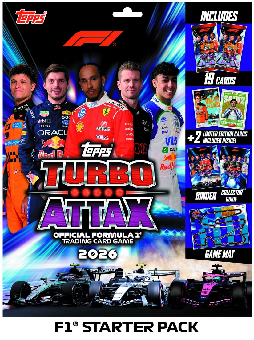 Boite de Starter Pack TOPPS-F1 - Turbo Attax 2026/2027