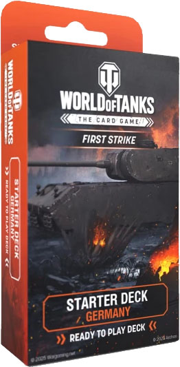 Boite de Deck de Démarrage World of Tanks: The Card Game - First Strike : Germany