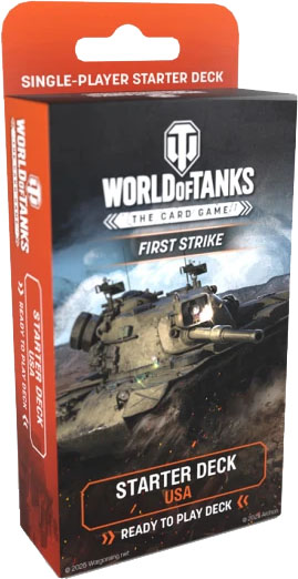 Boite de Deck de Démarrage World of Tanks: The Card Game - First Strike : USA