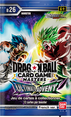 dragon ball super card game masters ultimate advent Zenkai Ex Booster Pack Featuring characters like Broly DRAGON BALL SUPER CARD GAME