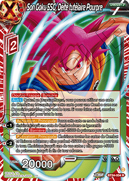 BT24-004 Son Goku SSG, Dit tutlaire Pourpre - Parkage.com