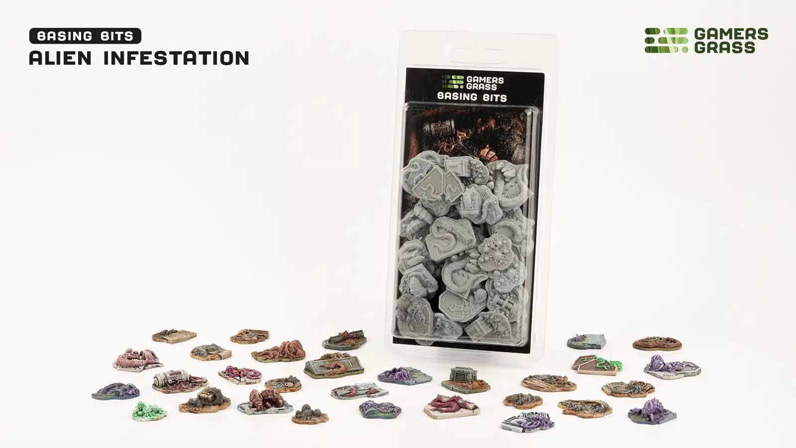 Boite de Gamers Grass : Basing Bits - Alien Infestation