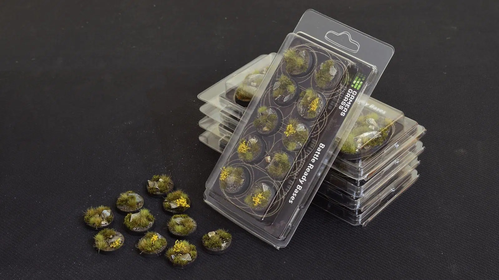 Boite de Gamers Grass : Highland Bases - Round 25mm