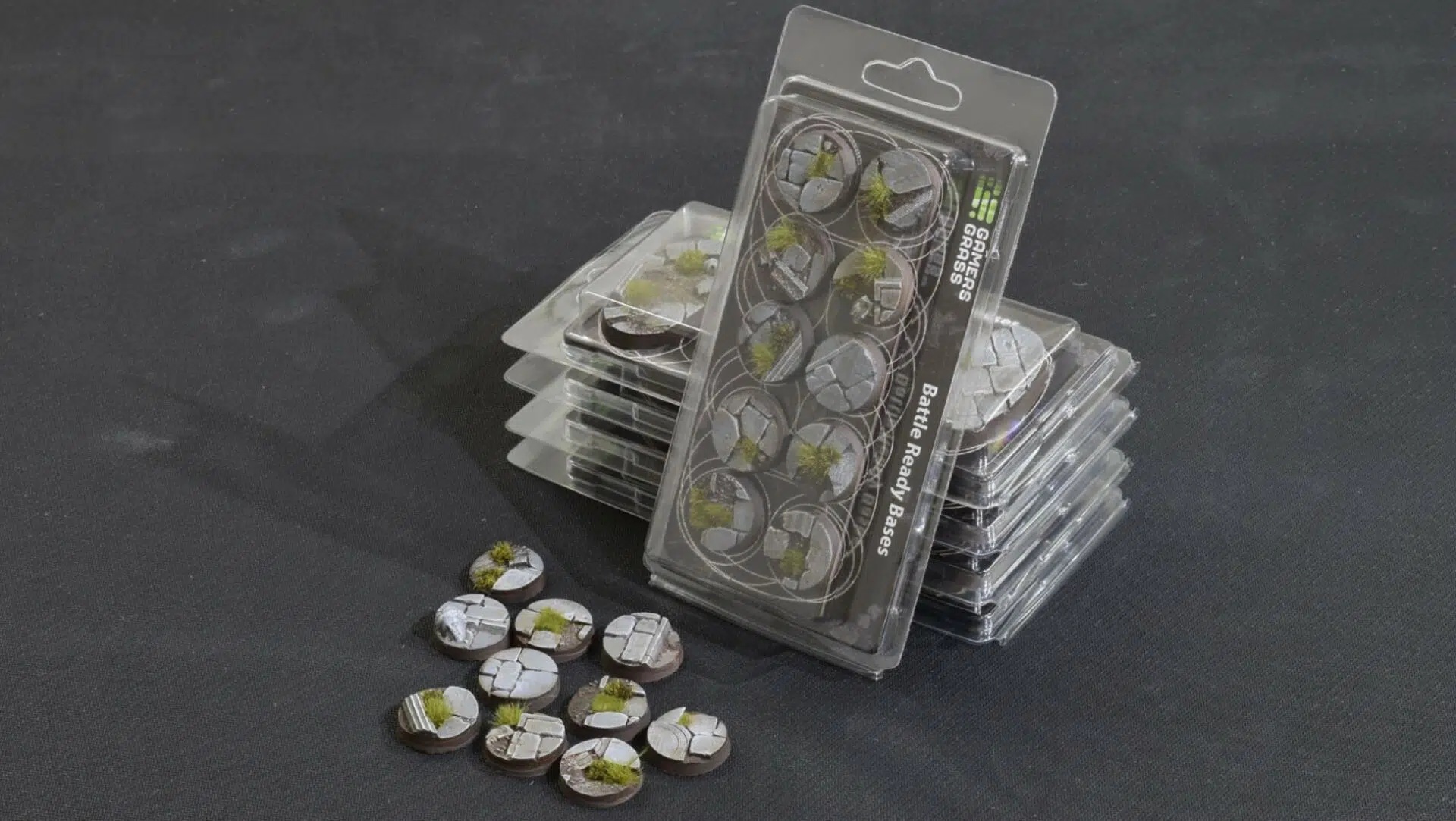 Boite de Gamers Grass : Temple Bases - Round 25mm