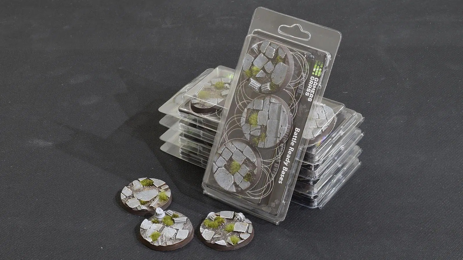 Boite de Gamers Grass : Temple Bases - Round 50mm