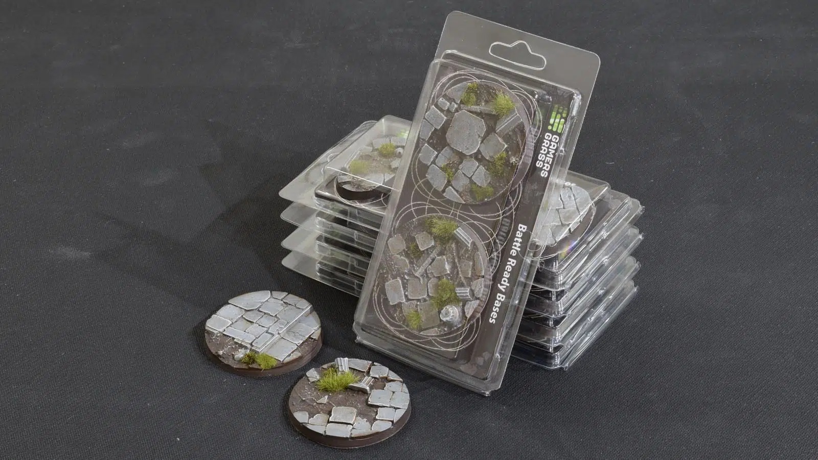 Boite de Gamers Grass : Temple Bases - Round 60mm