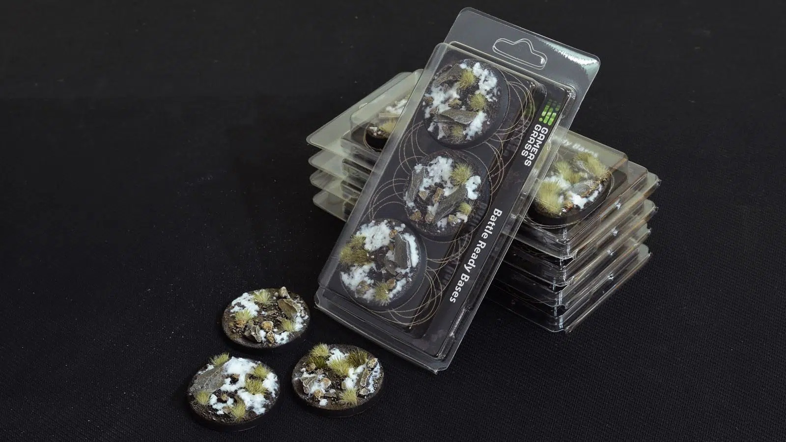 Boite de Gamers Grass : Winter Bases - Round 50mm