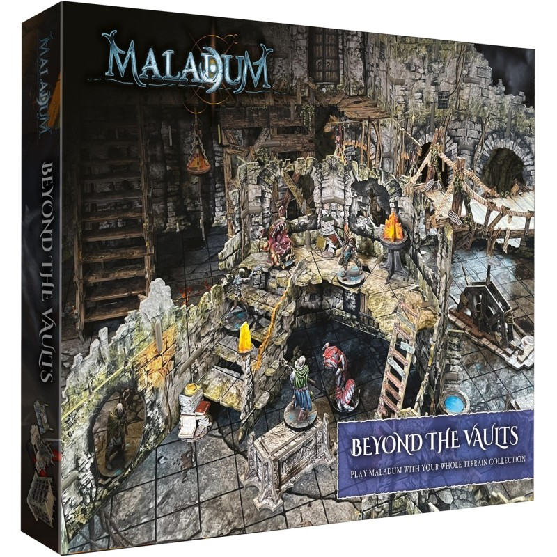 Boite de Maladum Dungeons of Enveron - Extension Beyond the Vaults
