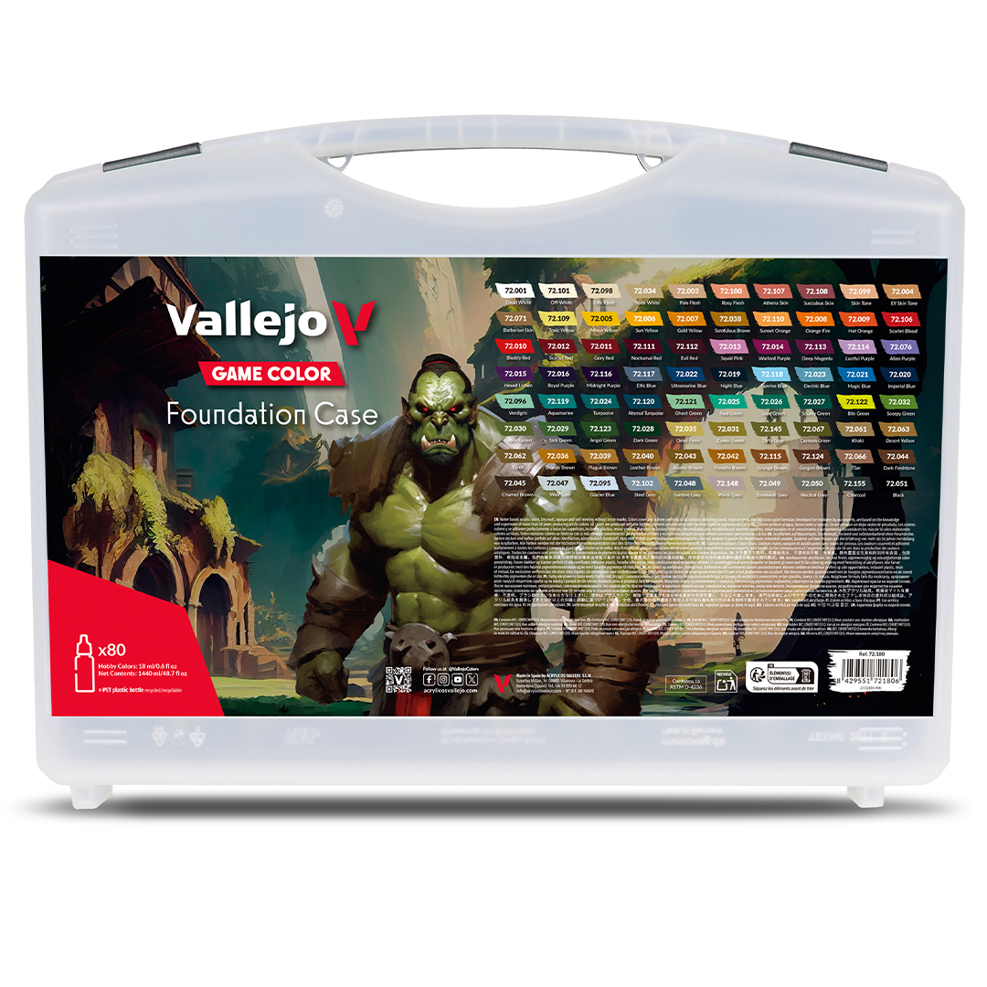 Boite de Vallejo – Game Color : Malette 80 teintes 72180