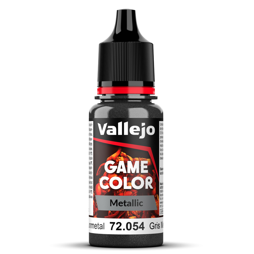 Boite de Vallejo – Game Color Metal : Gunmétal 72054