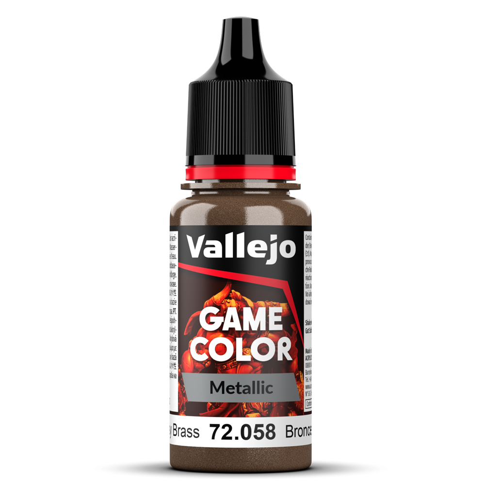 Boite de Vallejo – Game Color Metal : Bronze Poli 72058