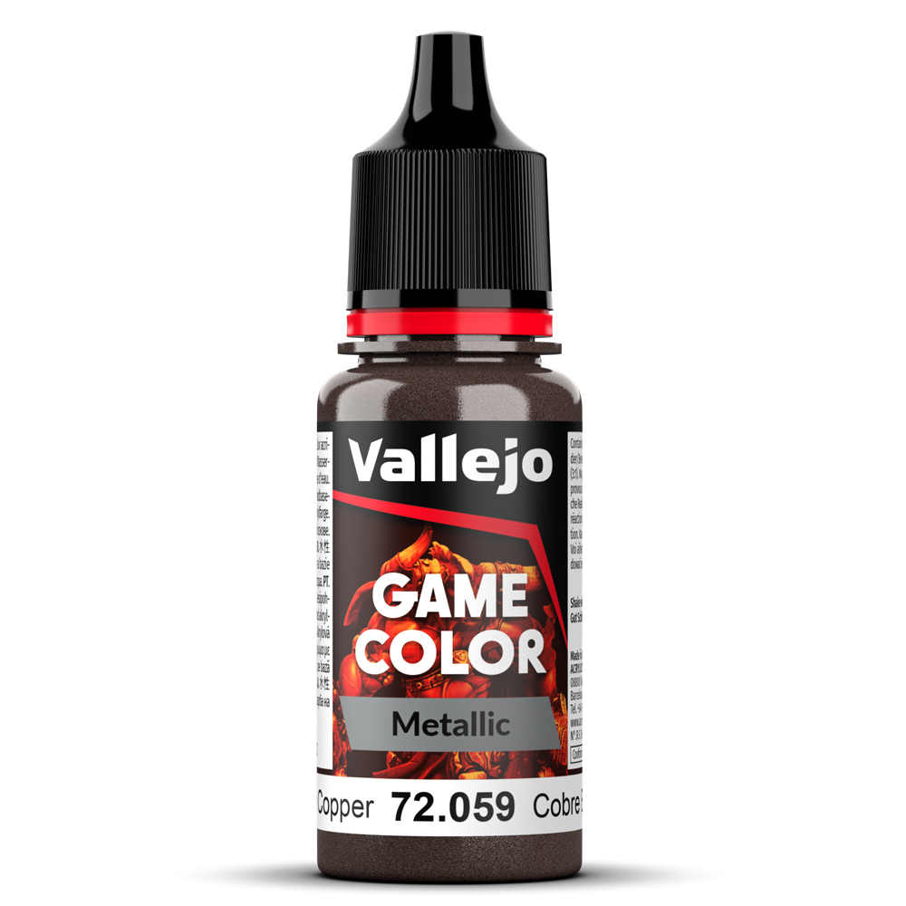Boite de Vallejo – Game Color Metal : Cuivre  Bruni 72059