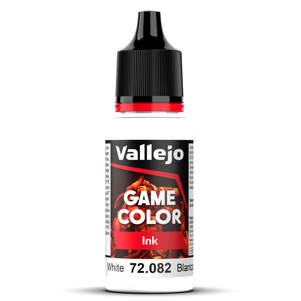 Boite de Vallejo – Game Color Encre : Blanc 72082