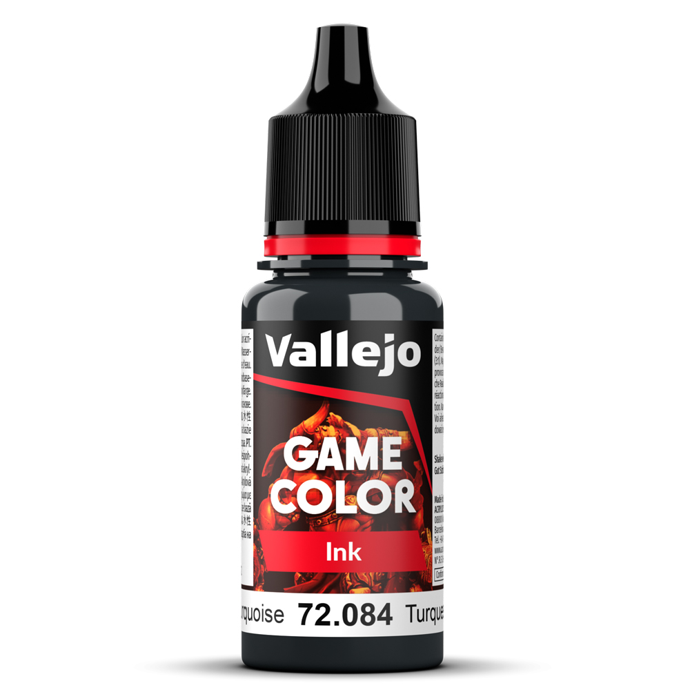 Boite de Vallejo – Game Color Encre : Turquoise Foncé 72084