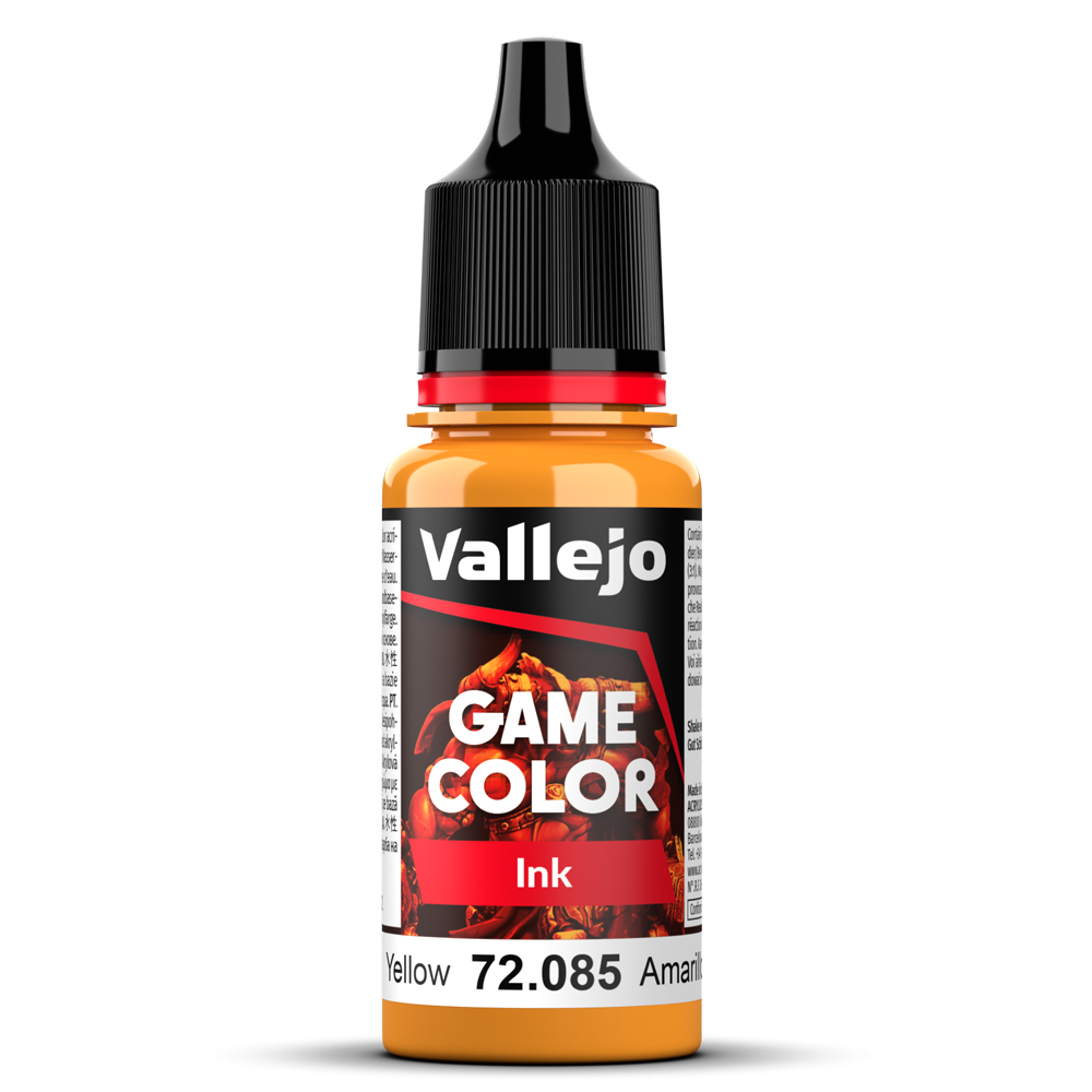 Boite de Vallejo – Game Color Encre : Jaune 72085