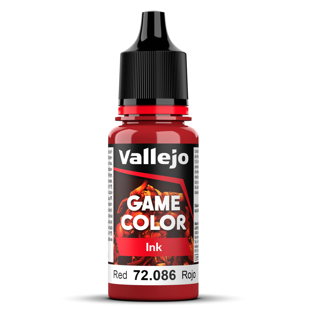 Boite de Vallejo – Game Color Encre : Rouge 72086