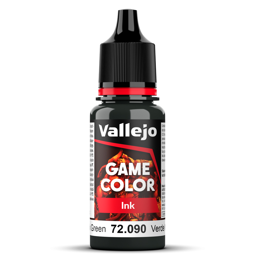 Boite de Vallejo – Game Color Encre : Vert Foncé 72090