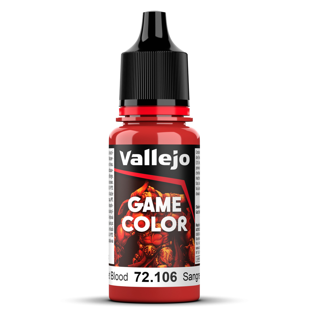 Boite de Vallejo – Game Color : Sang Ecarlate 72106
