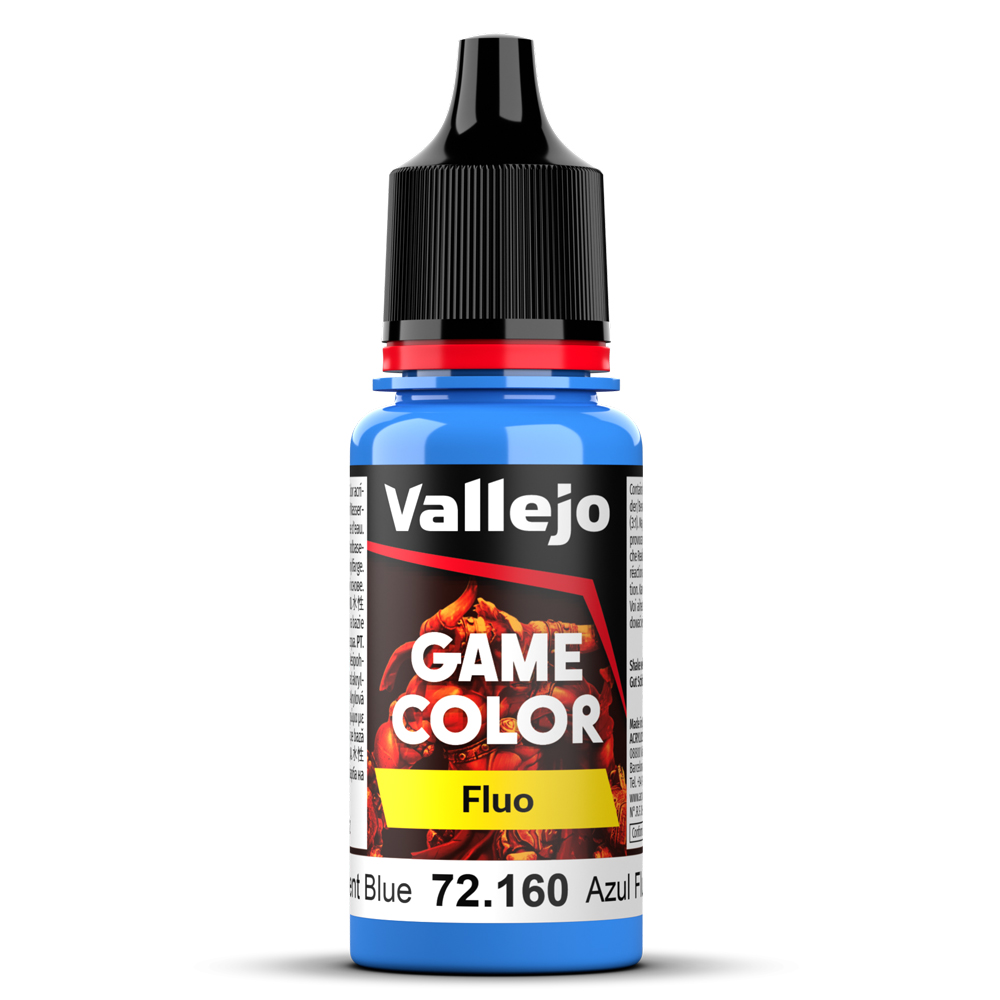 Boite de Vallejo – Game Color Fluo : Bleu Fluo 72160