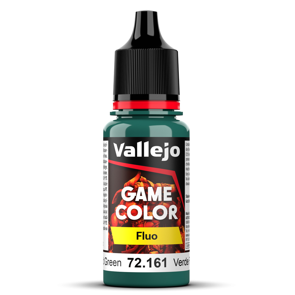 Boite de Vallejo – Game Color Fluo : Vert Froid Fluo 72161