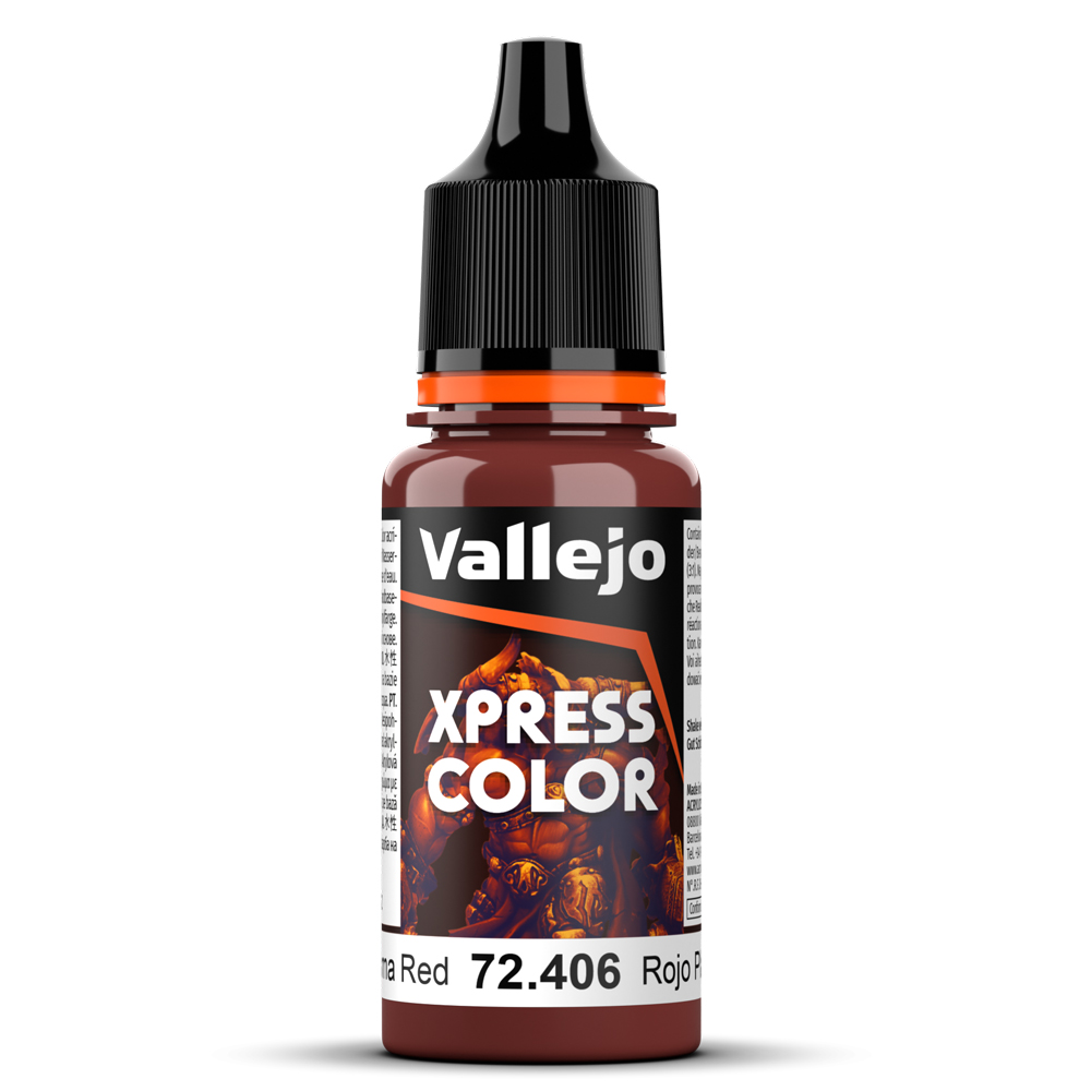 Boite de Vallejo – Xpress Color : Rouge Plasma 72406