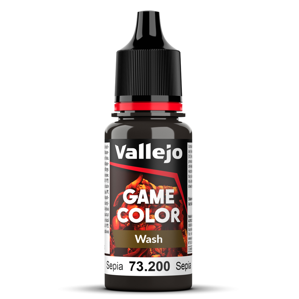 Boite de Vallejo – Game Color Wash : Sépia 73200