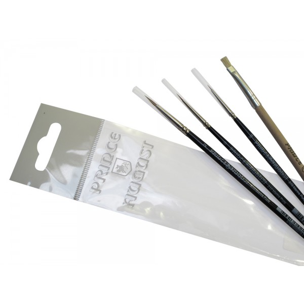 Boite de Prince August  – Set de 4 Pinceaux
