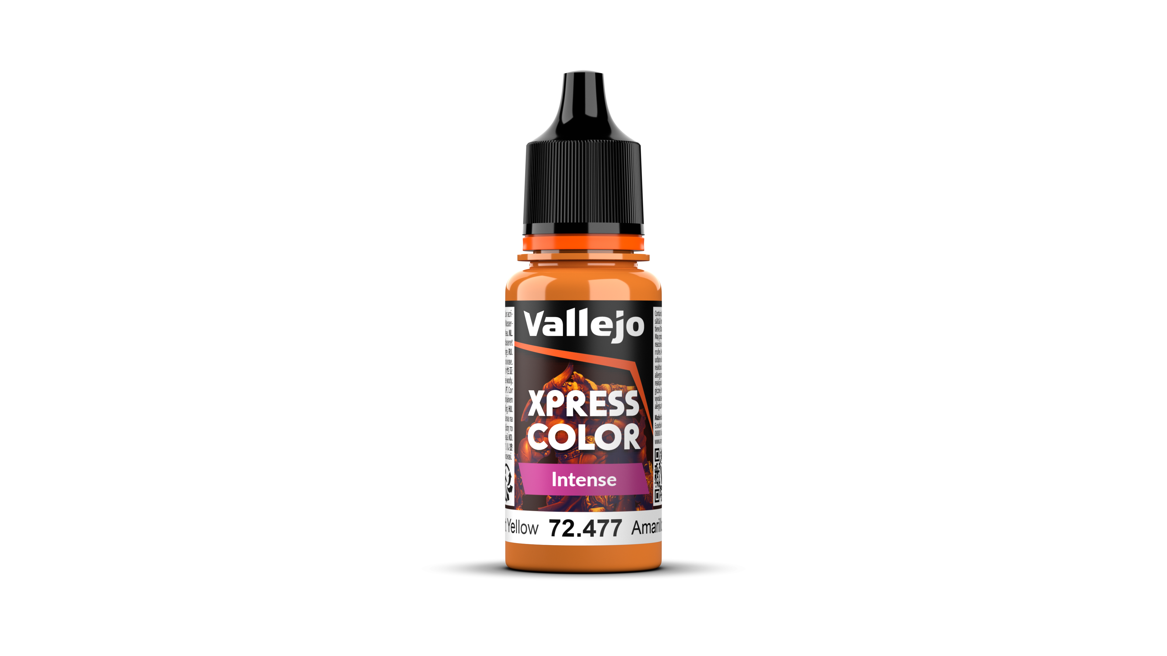 Boite de Vallejo – Xpress Color intense : Jaune Cuirassé 72477
