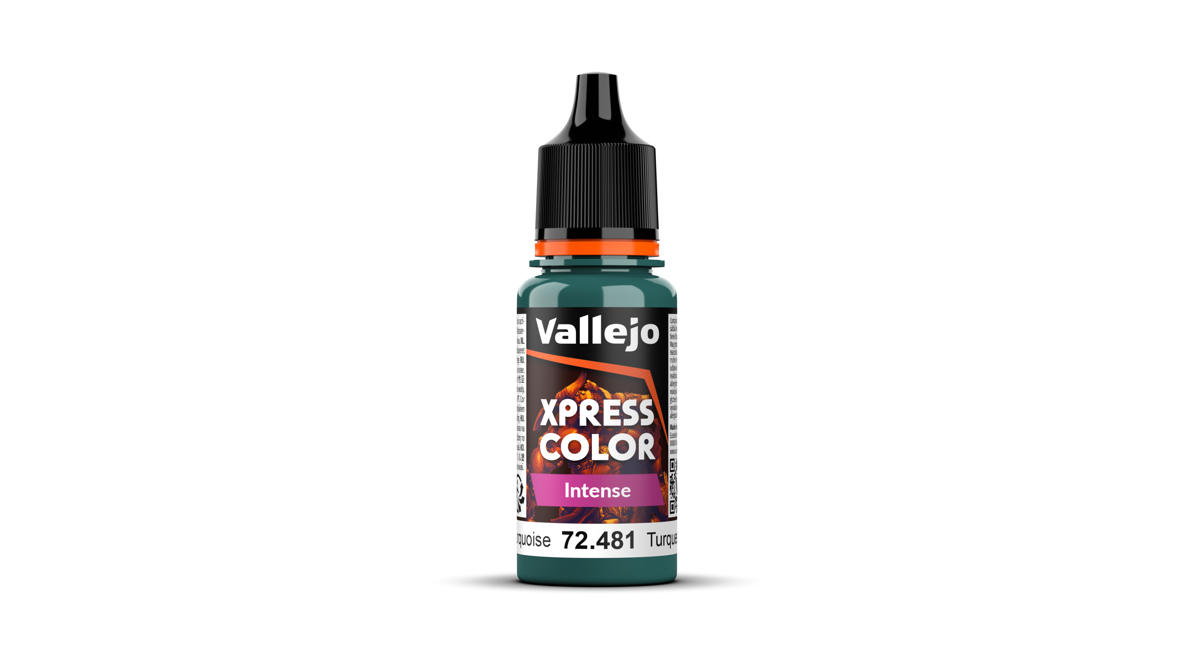 Boite de Vallejo – Xpress Color intense : Turquoise Hérétique 72481