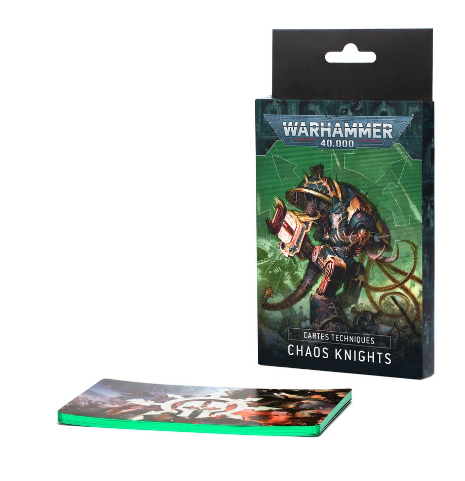 Boite de Cartes Techniques: Chaos Knights