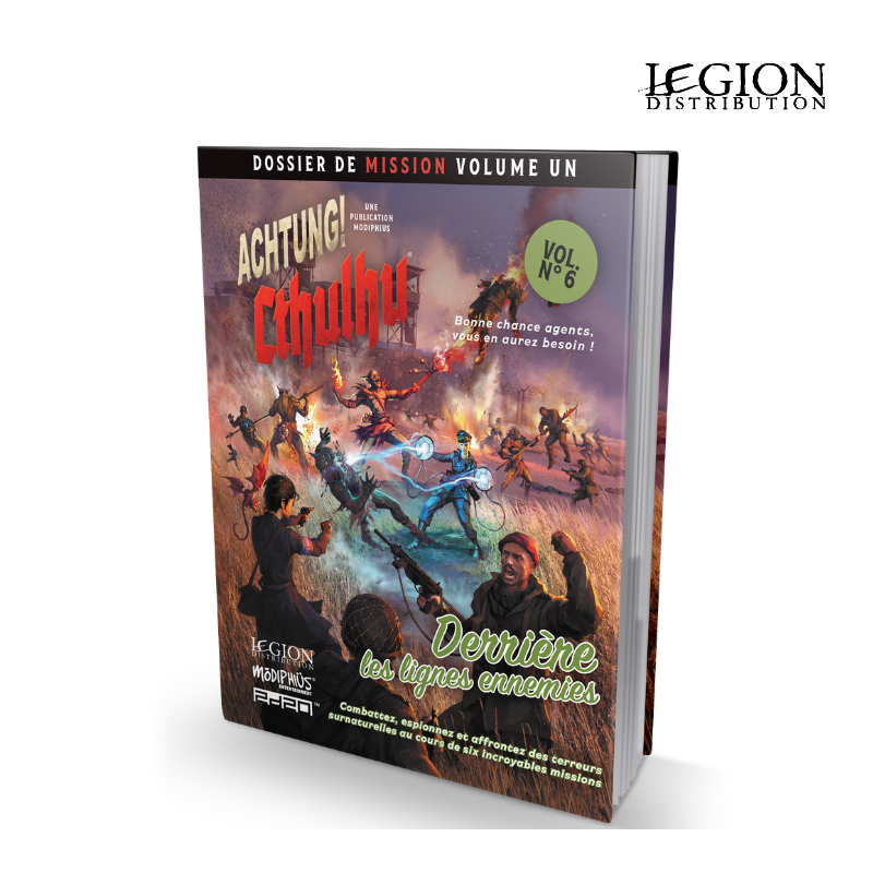 Boite de Achtung ! Cthulhu : Derrière les Lignes Ennemies