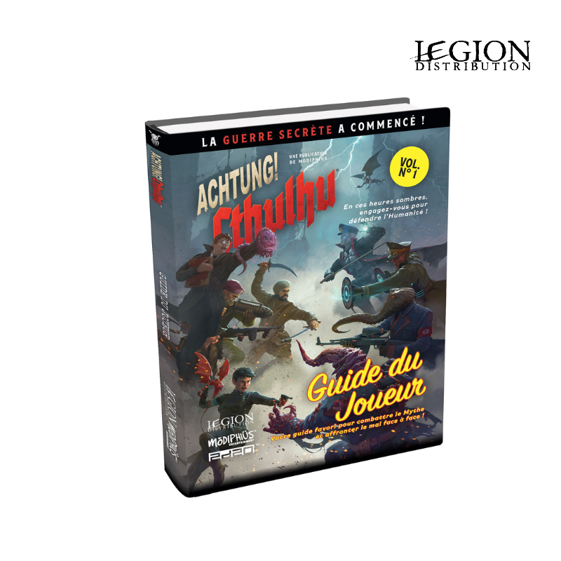 Boite de Achtung ! Cthulhu : Guide du Joueur