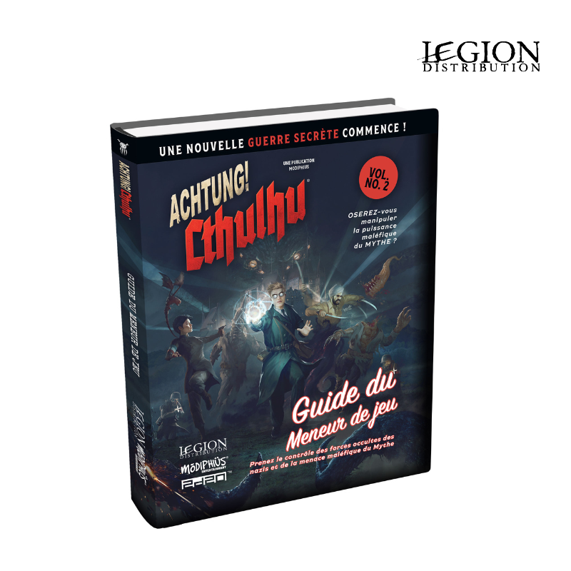 Boite de Achtung ! Cthulhu : Guide du Meneur de Jeu