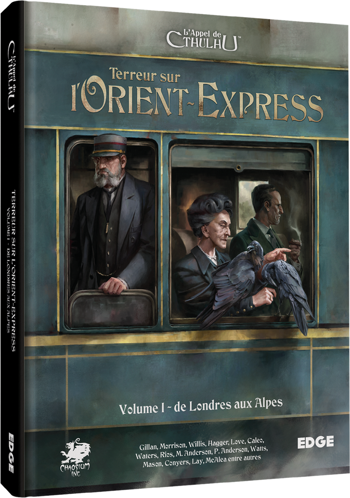 Boite de L'Appel de Cthulhu - Terreur sur l'Orient Express Vol.1
